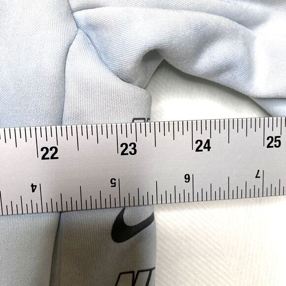 Nike Blue Tie Dye Pullover Hoodie Logos Size Large Pockets - Picture 6 of 10